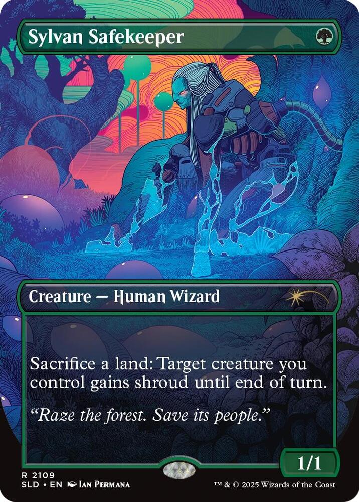 Sylvan Safekeeper 2109 card from Secret Lair Drop Series