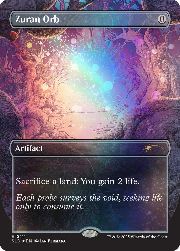 Zuran Orb (Galaxy Foil) 2111 card from Secret Lair Drop Series