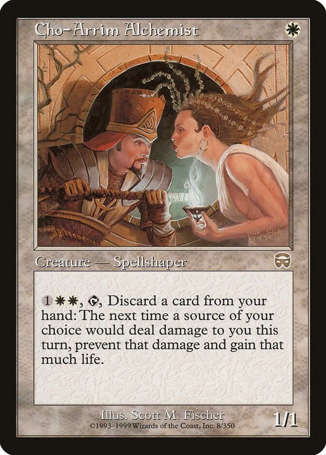 Cho-Arrim Alchemist 8 card from Mercadian Masques