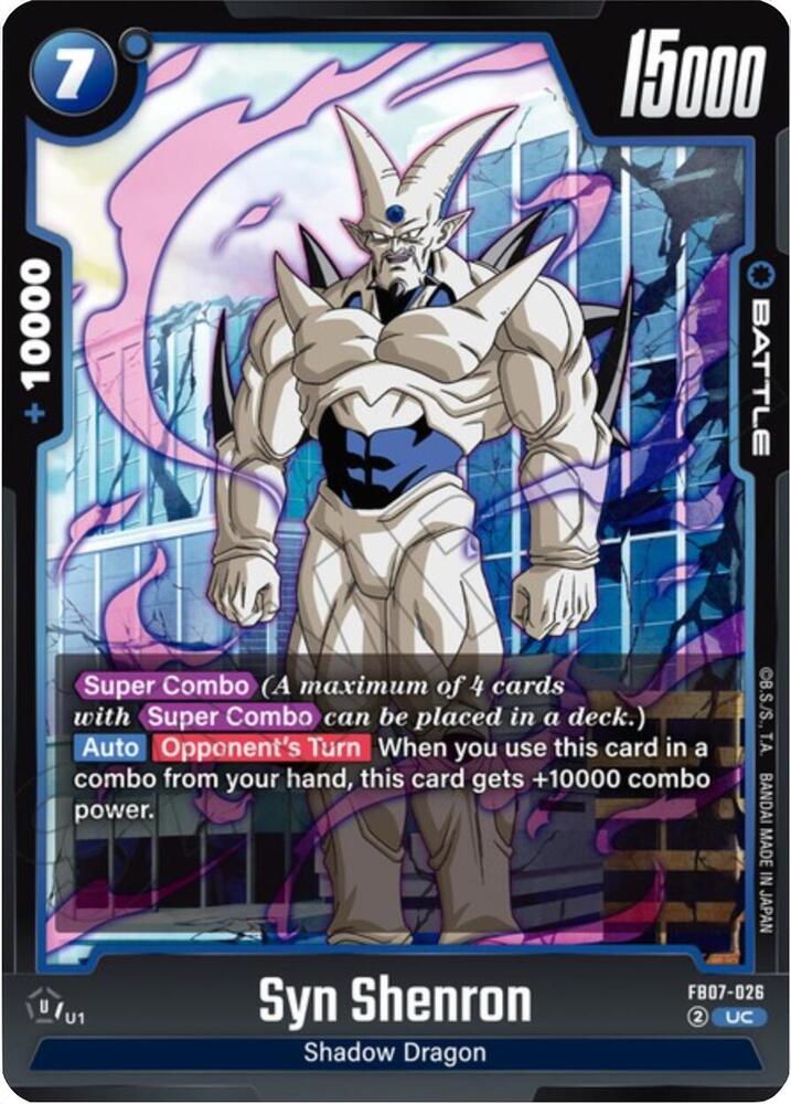 Syn Shenron FB07-026 card from Wish For Shenron