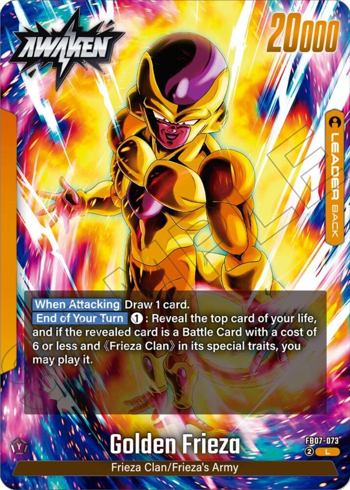 Frieza FB07-073 card from Wish For Shenron