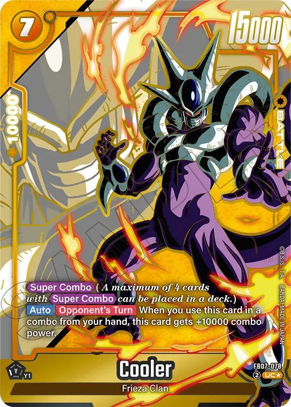 Cooler (Alternate Art) FB07-078 card from Wish For Shenron