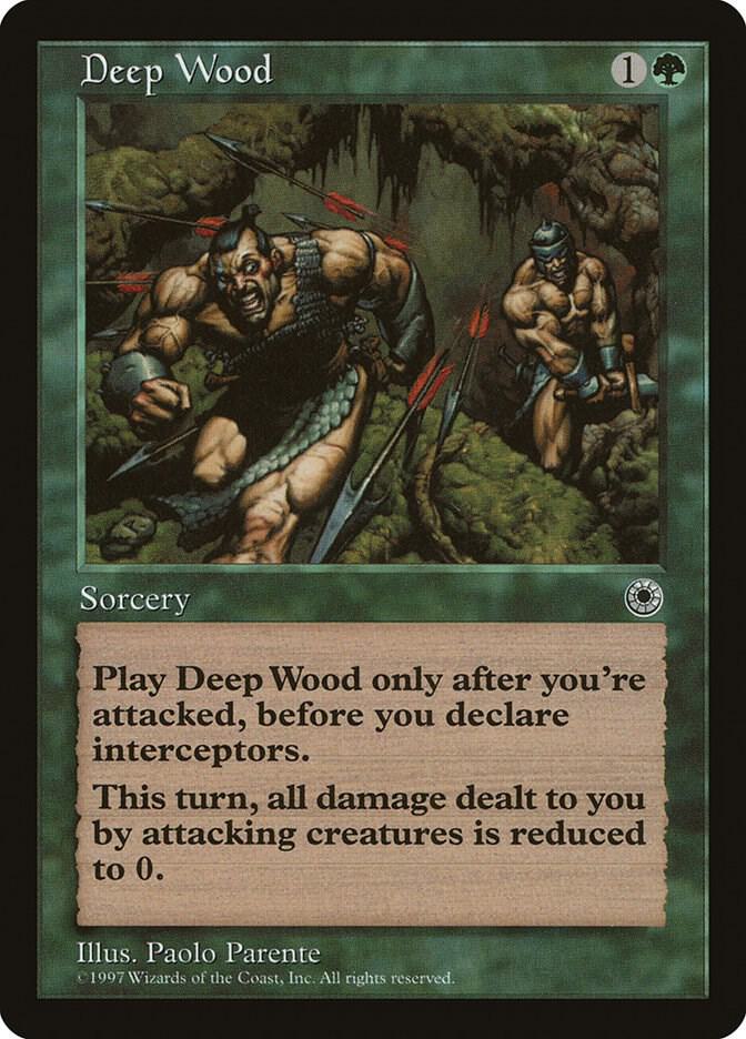 Deep Wood card from Portal