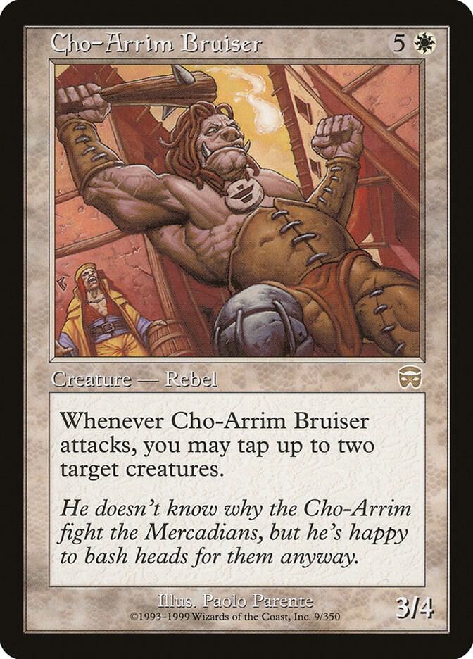 Cho-Arrim Bruiser 9 card from Mercadian Masques