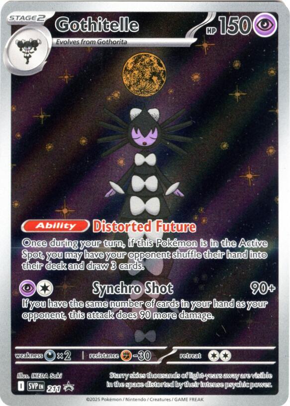 Gothitelle 211 card from SV: Scarlet & Violet Promo Cards
