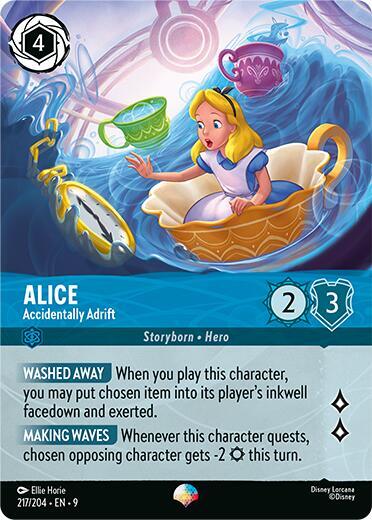 Alice - Accidentally Adrift (Epic) 217/204 card from Fabled