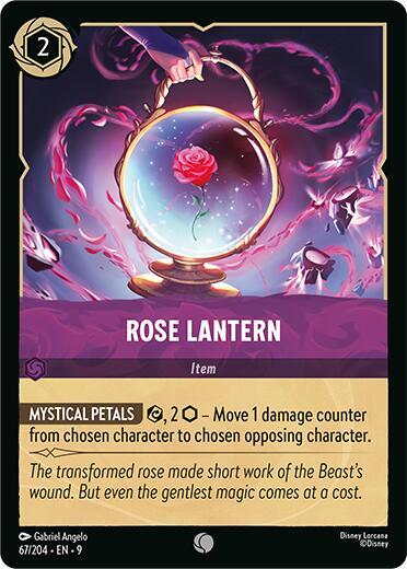 Rose Lantern 67/204 card from Fabled