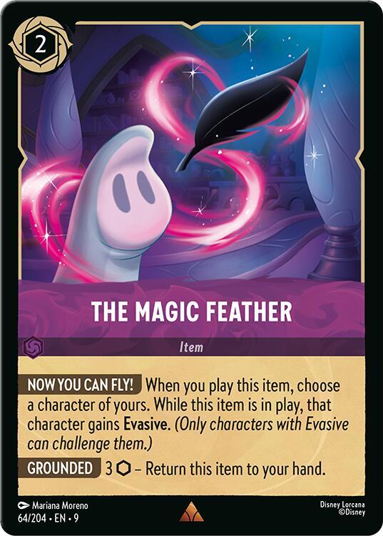 The Magic Feather 64/204 card from Fabled