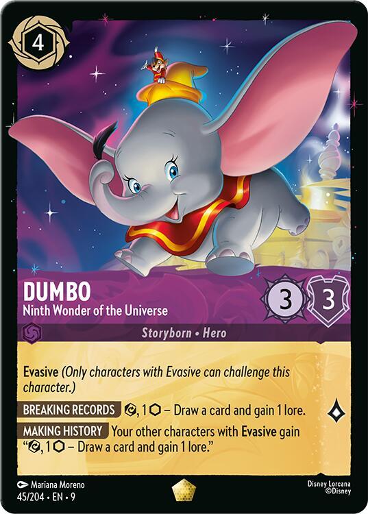 Dumbo - Ninth Wonder of the Universe 45/204 card from Fabled