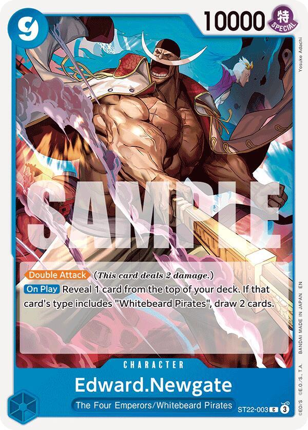 Edward.Newgate ST22-003 card from Starter Deck 22: Ace & Newgate
