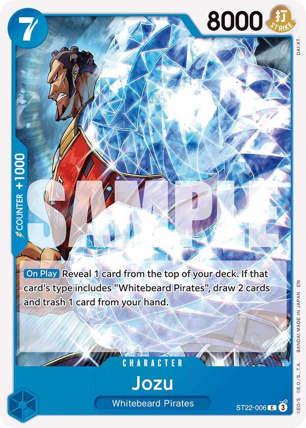 Jozu ST22-006 card from Starter Deck 22: Ace & Newgate