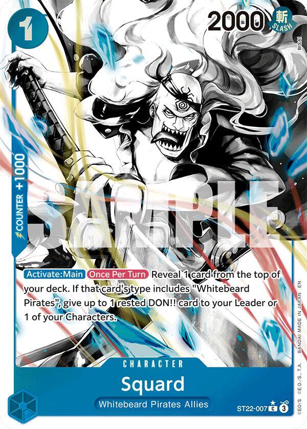 Squard (Parallel) ST22-007 card from Starter Deck 22: Ace & Newgate