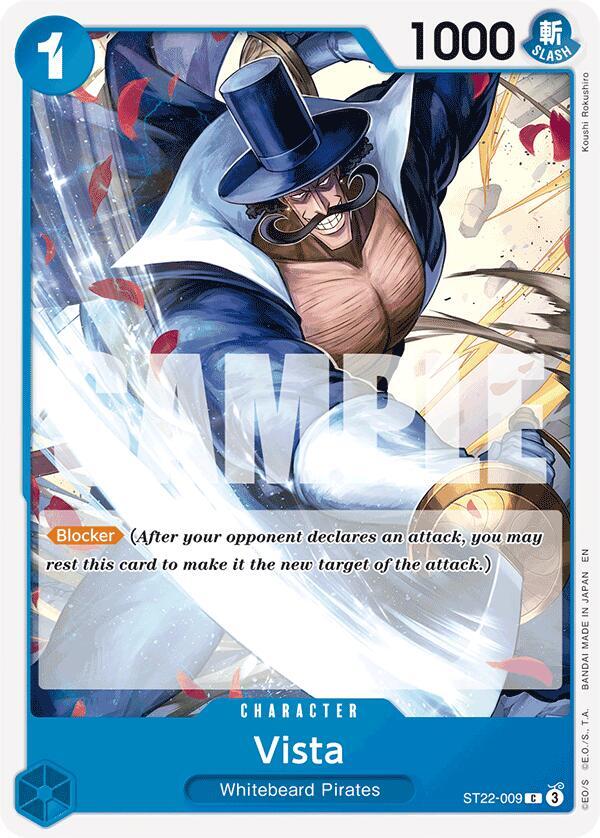Vista ST22-009 card from Starter Deck 22: Ace & Newgate