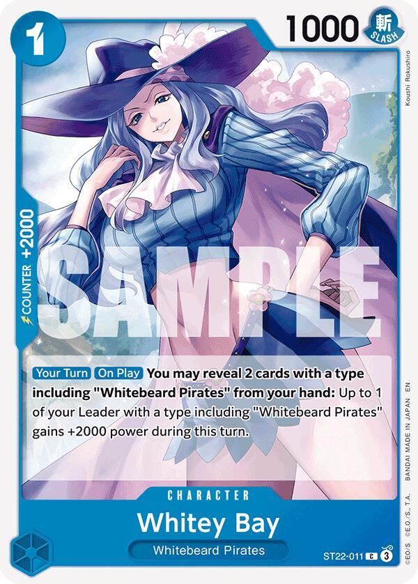 Whitey Bay ST22-011 card from Starter Deck 22: Ace & Newgate