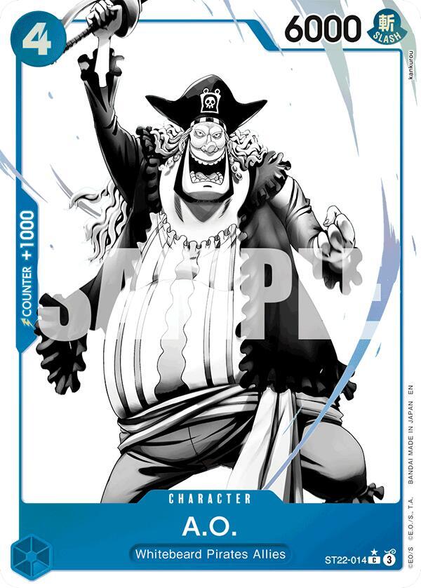 A.O. (Parallel) ST22-014 card from Starter Deck 22: Ace & Newgate