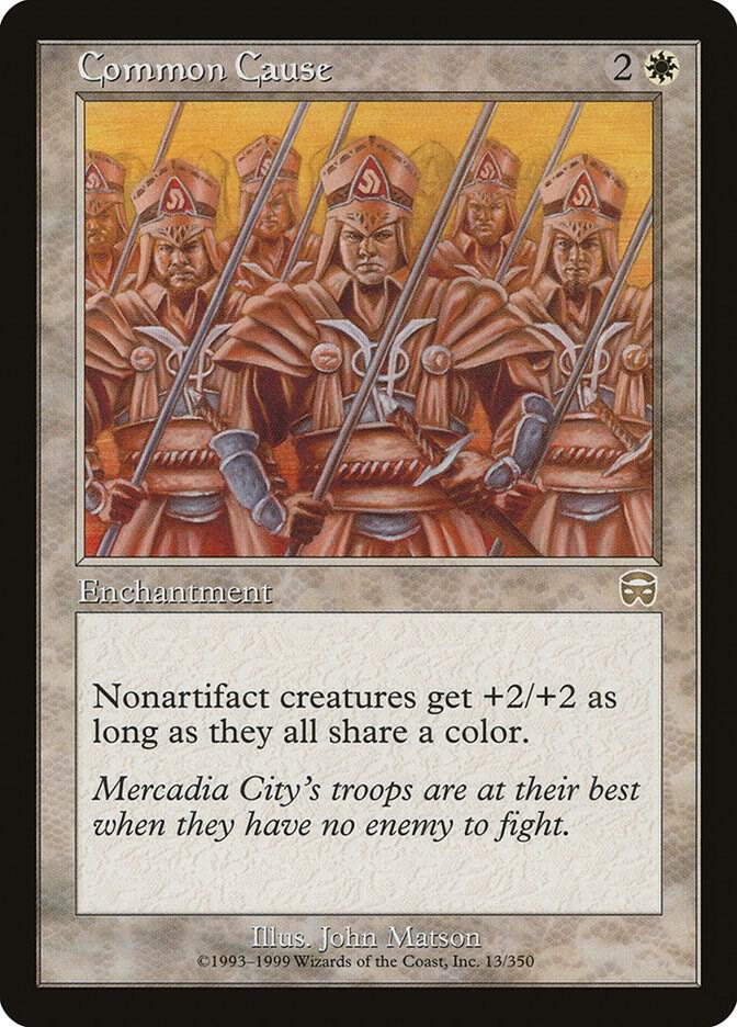 Common Cause 13 card from Mercadian Masques