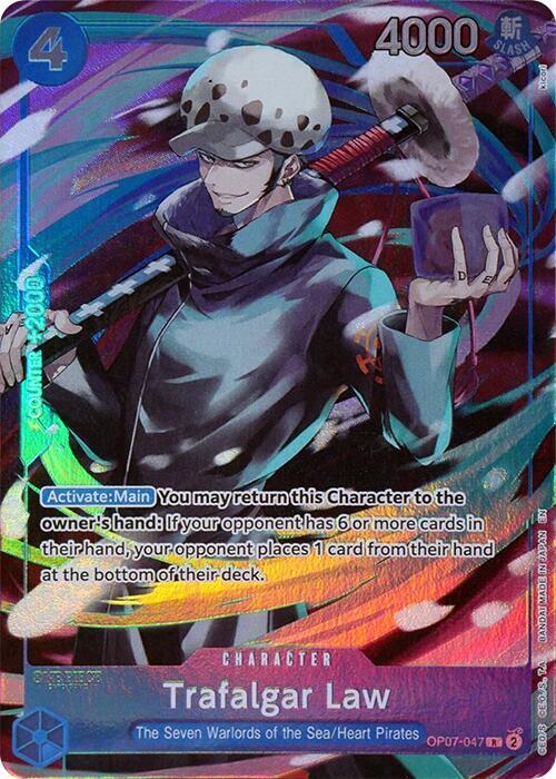 Trafalgar Law (Seven Warlords of the Sea Binder Set) OP07-047 card from One Piece Promotion Cards
