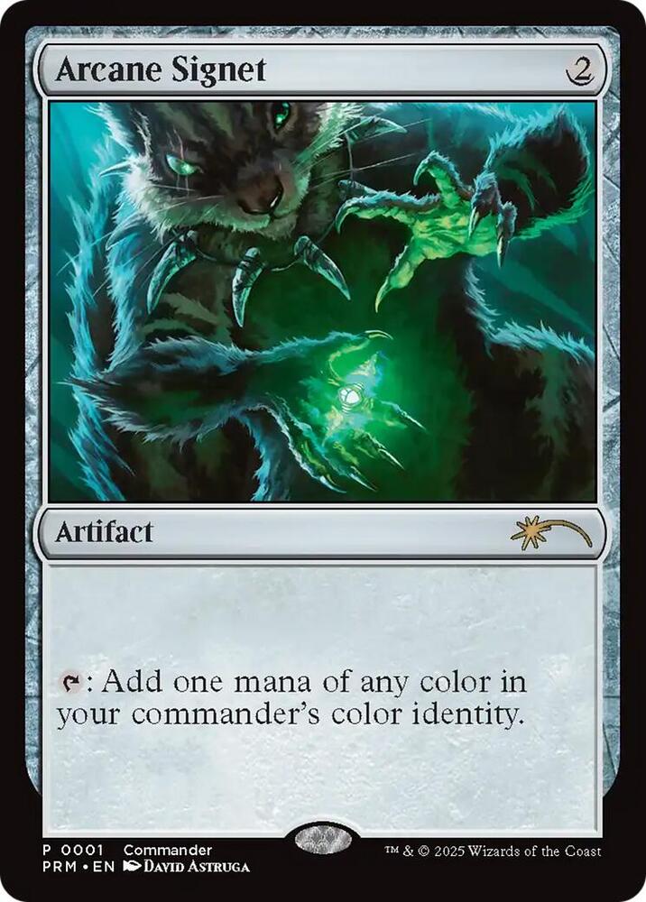 Arcane Signet (CommandFest 2025) 1 card from MagicFest Cards