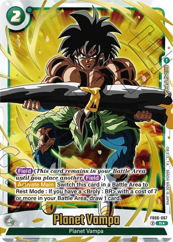 Planet Vampa FB06-067 card from Fusion World Promotion Cards and Packs