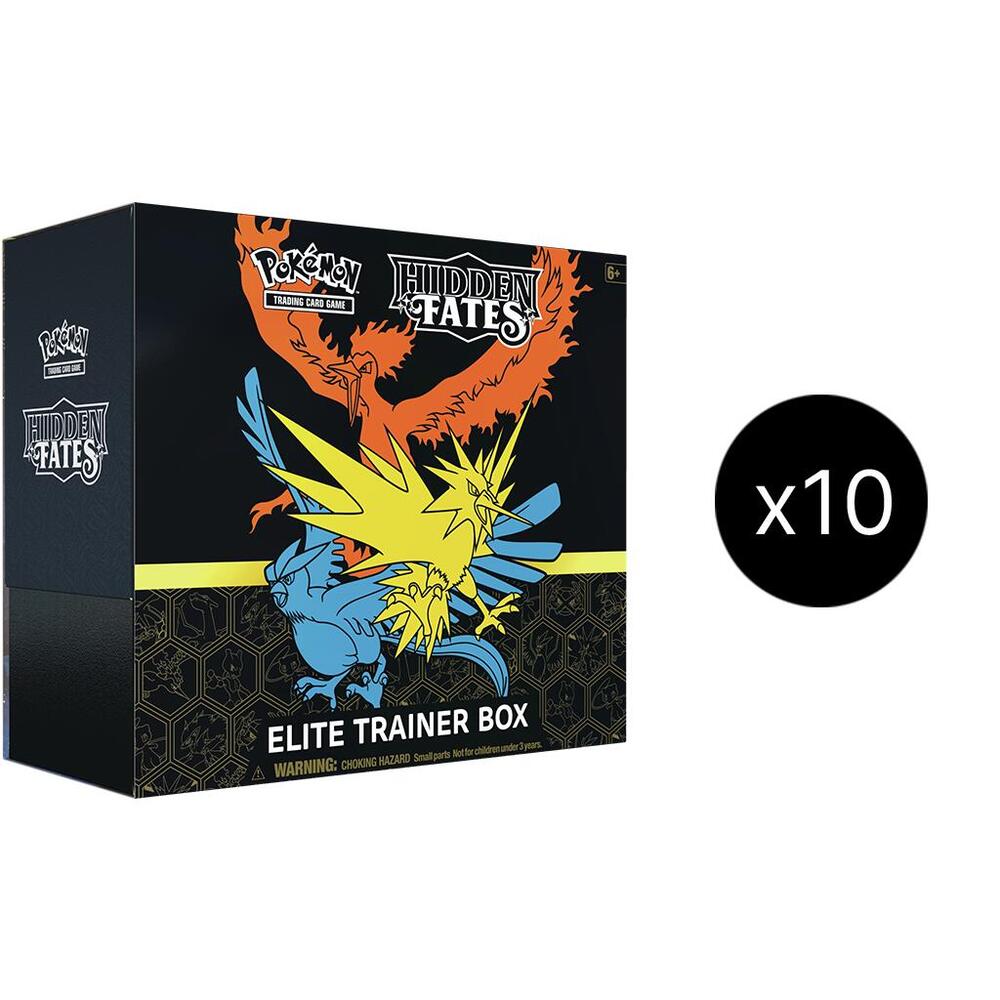 Hidden Fates Elite Trainer Box Case card from Hidden Fates