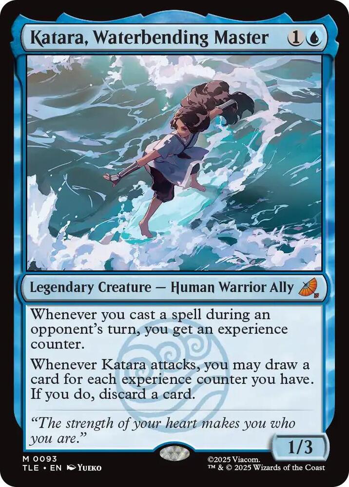 Katara, Waterbending Master 93 card from Avatar: The Last Airbender: Eternal-Legal