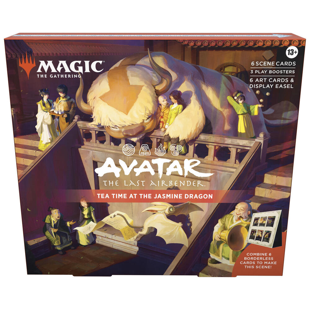 Avatar: The Last Airbender - Scene Box (Tea Time at the Jasmine Dragon) card from Avatar: The Last Airbender