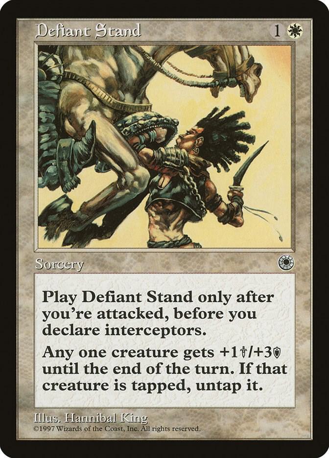 Defiant Stand card from Portal