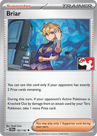 Briar 132/142 card from Prize Pack Series Cards