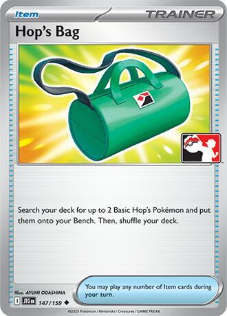 Hop’s Bag 147/159 card from Prize Pack Series Cards