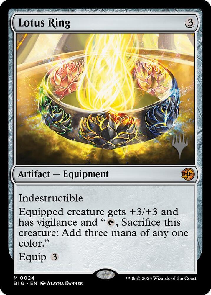 Lotus Ring 24 card from Promo Pack: Edge of Eternities