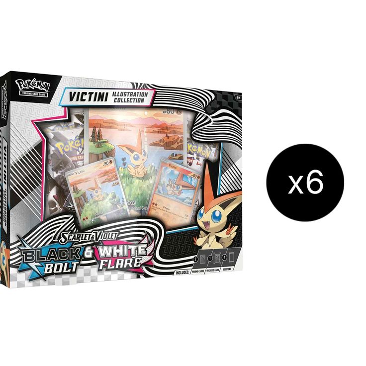 Unova Victini Illustration Collection Case sealed product from SV: Black Bolt