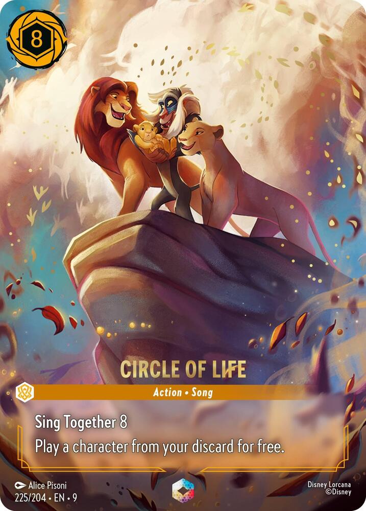 Circle of Life (Enchanted) 225/204 card from Fabled