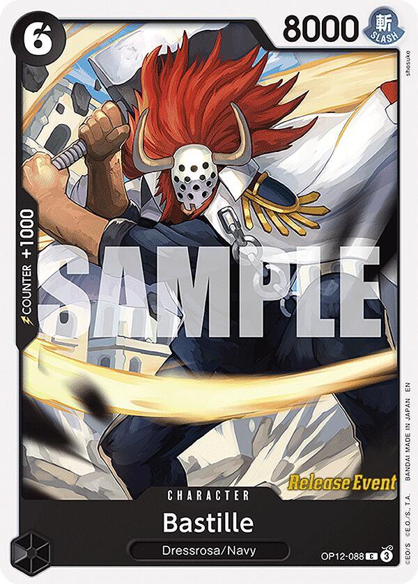 Bastille OP12-088 card from Legacy of the Master Release Event Cards