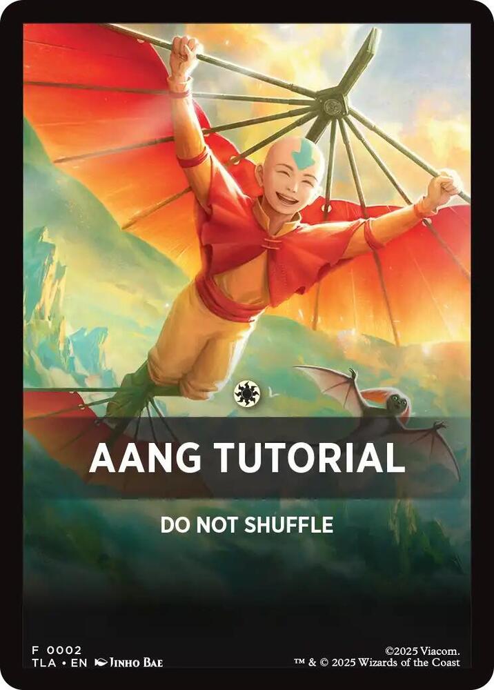 Aang Tutorial Theme Card 2 card from Avatar: The Last Airbender