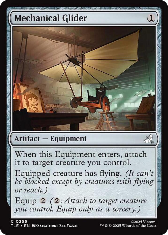 Mechanical Glider 256 card from Avatar: The Last Airbender: Eternal-Legal