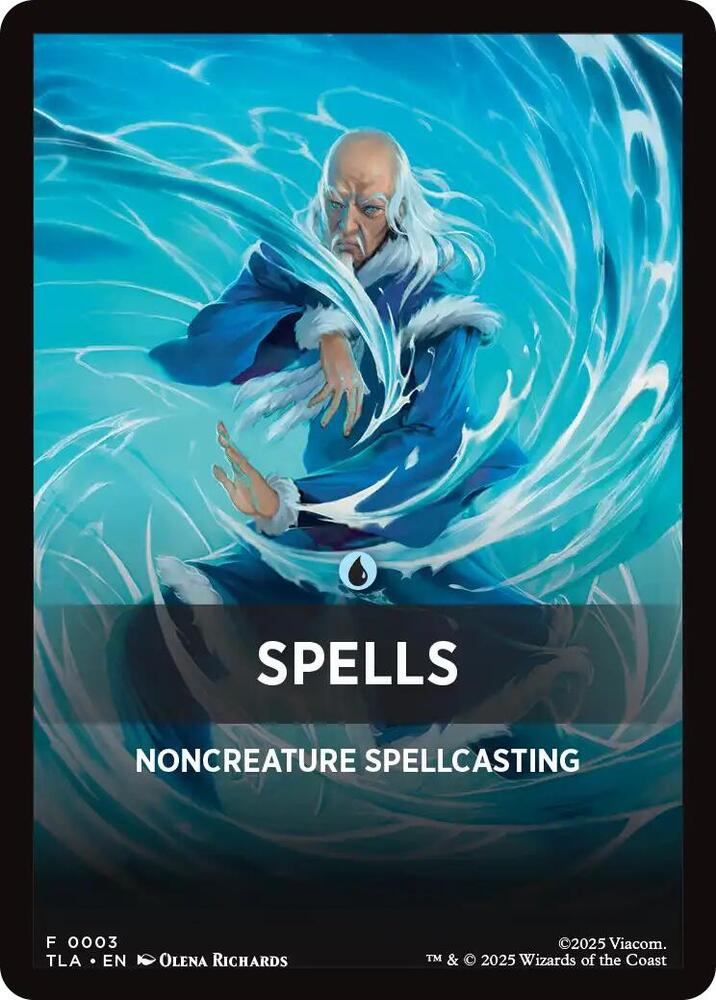 Spells Theme Card 3 card from Avatar: The Last Airbender