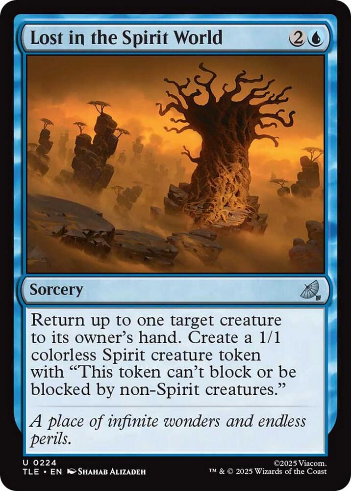 Lost in the Spirit World 224 card from Avatar: The Last Airbender: Eternal-Legal