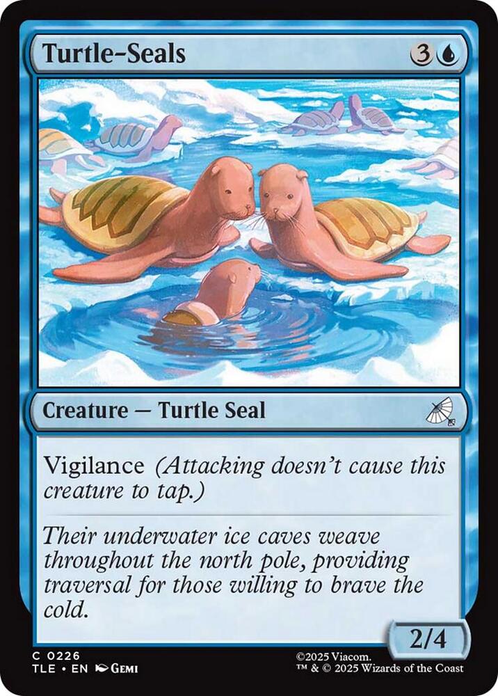 Turtle-Seals 226 card from Avatar: The Last Airbender: Eternal-Legal