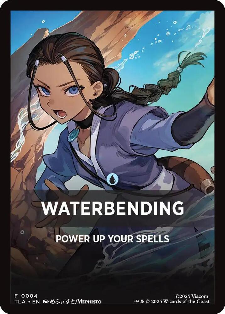 Waterbending Theme Card 4 card from Avatar: The Last Airbender