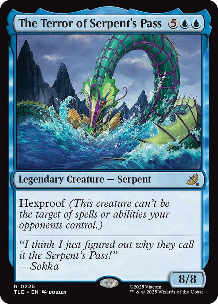 The Terror of Serpent's Pass 225 card from Avatar: The Last Airbender: Eternal-Legal