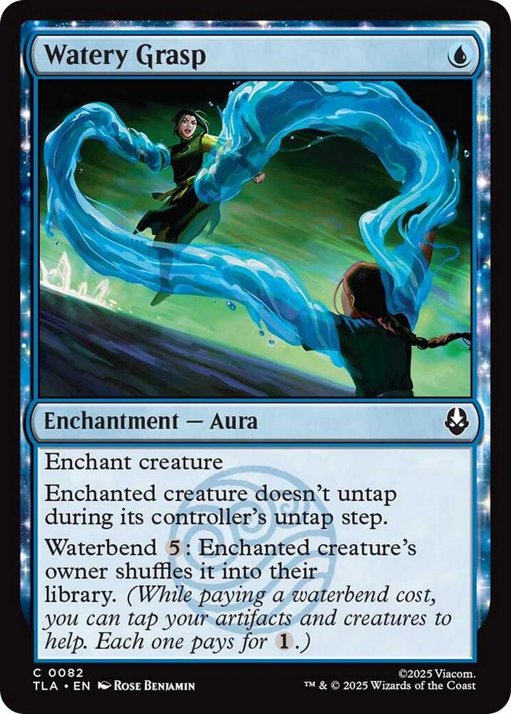 Watery Grasp 82 card from Avatar: The Last Airbender