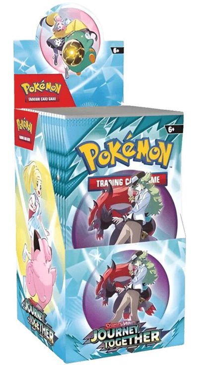 Journey Together Half Booster Box sealed product from SV09: Journey Together