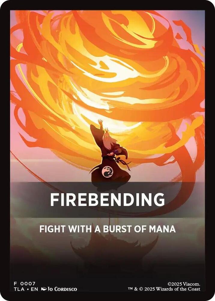 Firebending Theme Card 7 card from Avatar: The Last Airbender