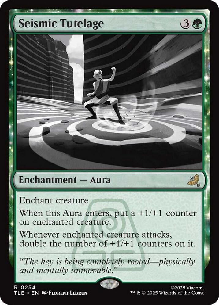 Seismic Tutelage 254 card from Avatar: The Last Airbender: Eternal-Legal