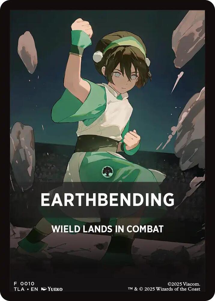 Earthbending Theme Card 10 card from Avatar: The Last Airbender