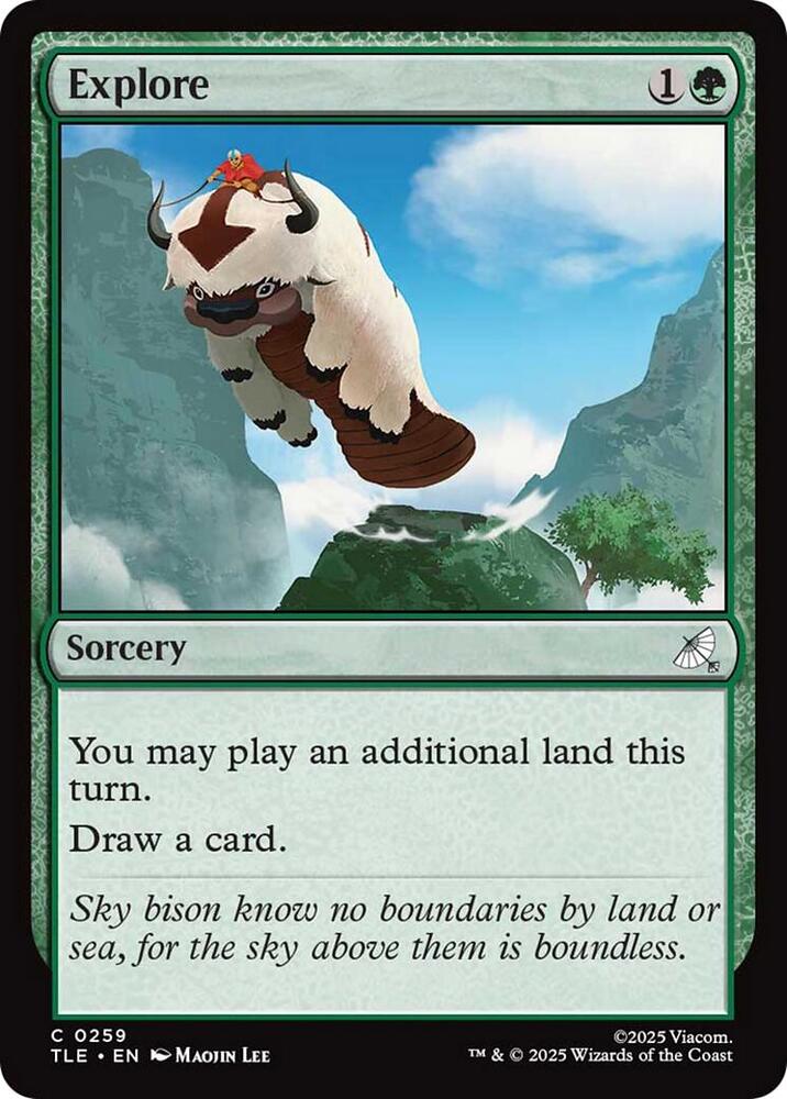 Explore 259 card from Avatar: The Last Airbender: Eternal-Legal