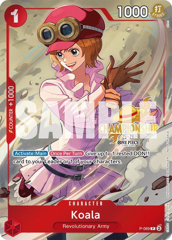 Koala (CS 25-26 Event Pack) P-069 card from One Piece Promotion Cards