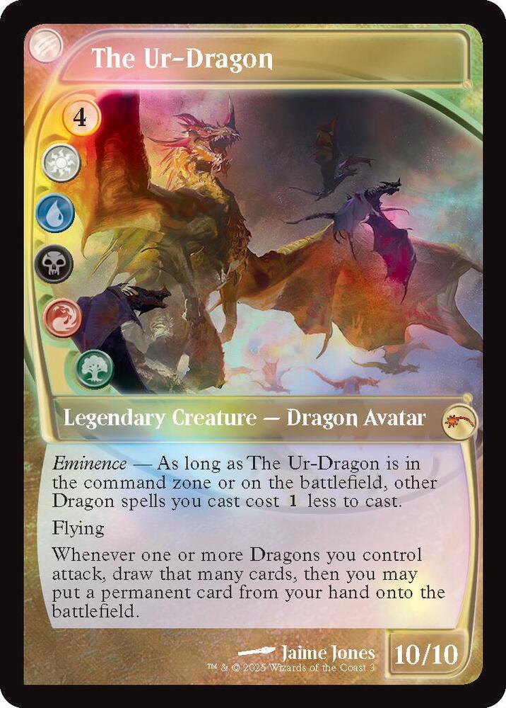 The Ur-Dragon (Future Sight) 3 card from MagicFest Cards