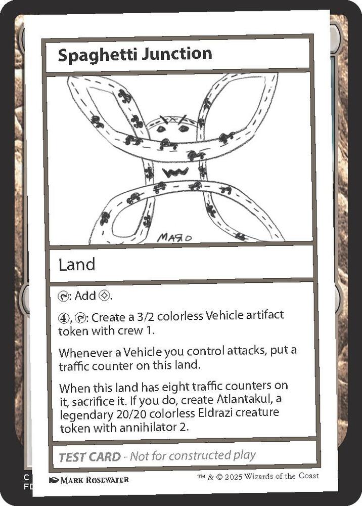 Spaghetti Junction card from Mystery Booster: Convention Edition Exclusives