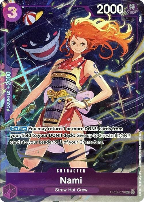 Nami (Premium Card Collection -Best Selection Vol. 4-) OP09-070 card from One Piece Promotion Cards